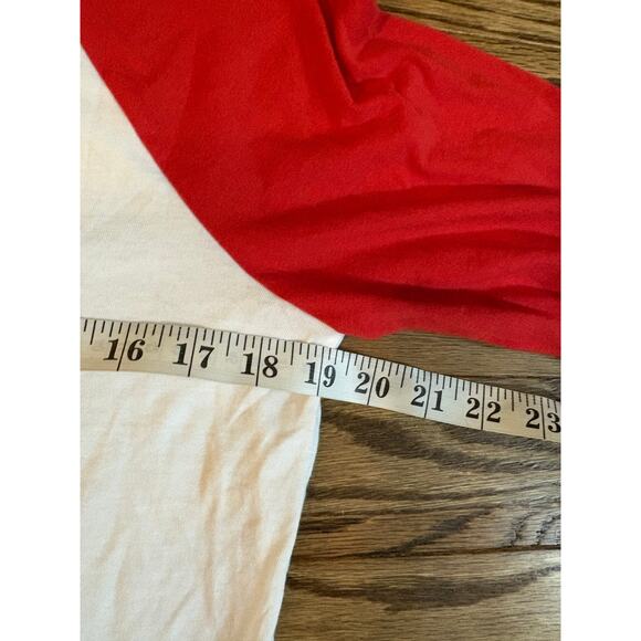 Under Armour Womens Medium Texas Tech 3/4 Sleeve Baseball Tee Casual Tshirt NWT - Picture 8 of 8